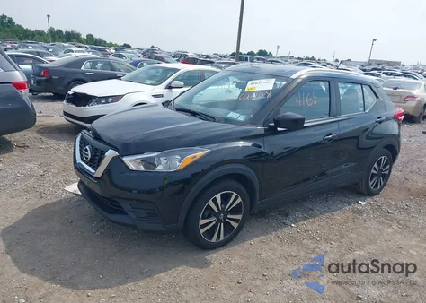 2019 Nissan Kicks Sv z USA, uszkodzony, nr VIN 3N1CP5CU0KL537545